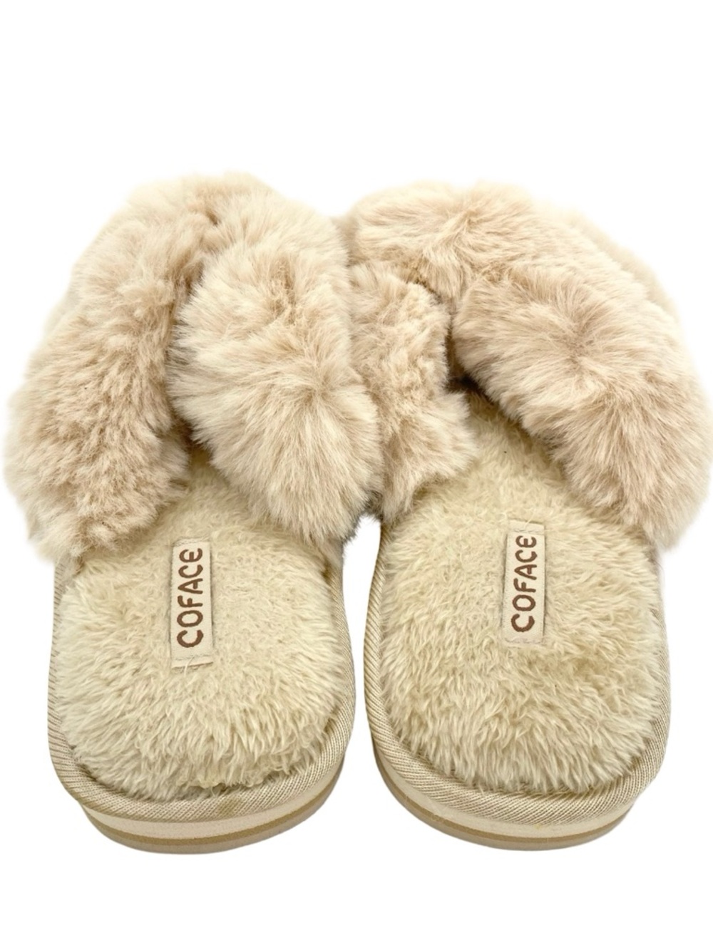 Coface Women’s Fuzzy Slippers Size 9 NWOT - Picture 6 of 8